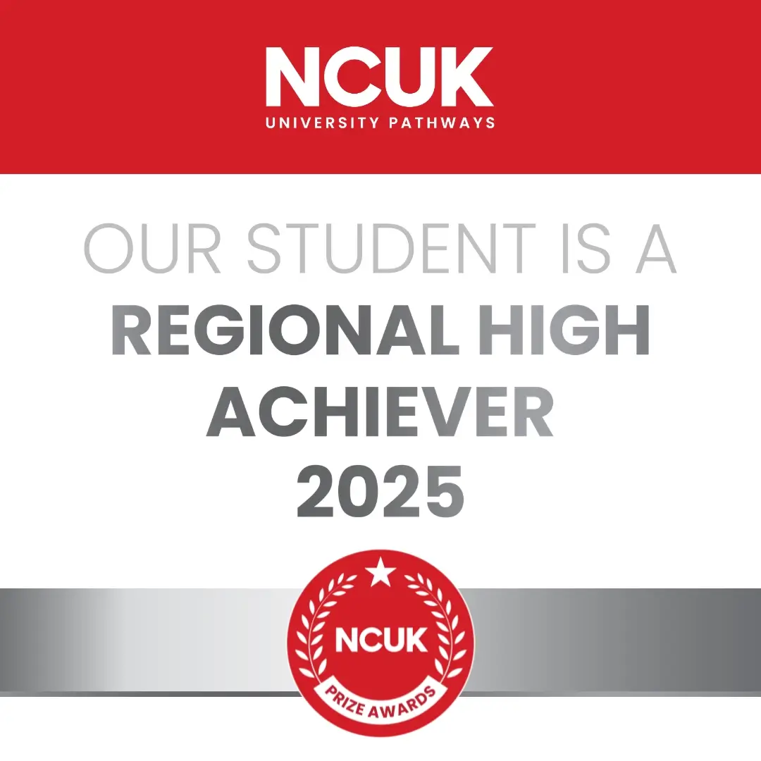 NCUK Prize Awards 2025 - Regional High Achiever